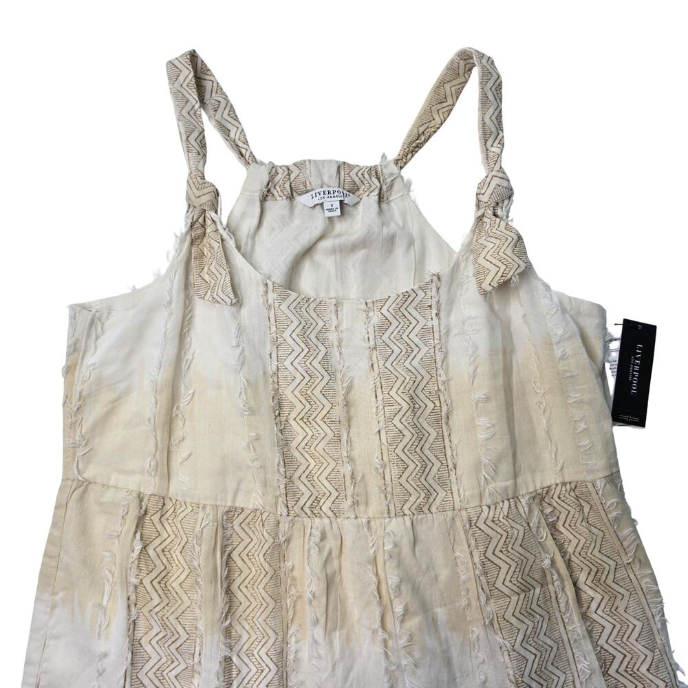 Liverpool Los Angeles Chevron Maxi Dress Small NWT - Picture 8 of 16